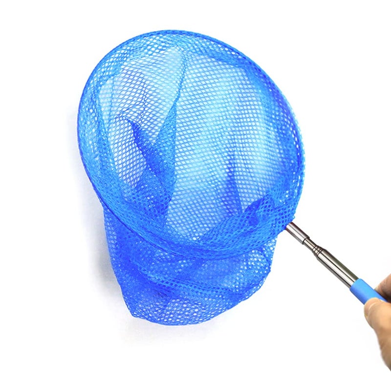Miraclekoo 4 Pack Kids Telescopic Butterfly Net Colorful Insect Bug Net for Catching Butterfly Bugs Insects and Fishing - Extendable 34" Inch - Image 3